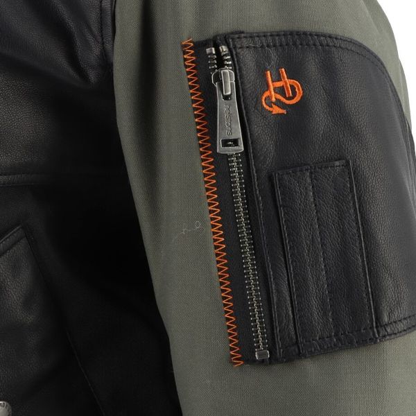 Helstons H Bomb Lady Black Kaki