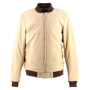 Blouson Moto Helstons Harry Beige Brown