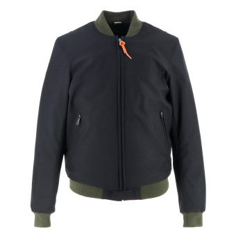 Blouson Moto Helstons Harry Black Khaki