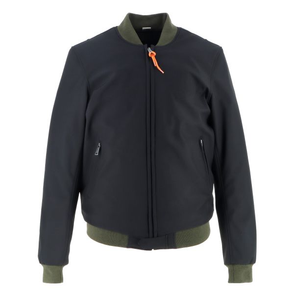 Blouson Moto Helstons Harry Black Khaki