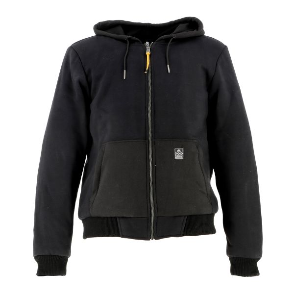 Blouson Moto Helstons Hoodie Basic Black Blouson Moto Helstons Hoodie Basic Black