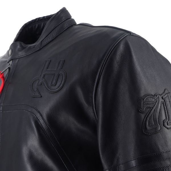 Helstons Indianapolis Leather Noir