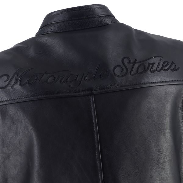 Helstons Indianapolis Leather Noir