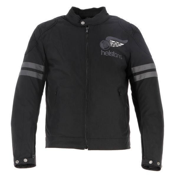 Blouson Moto Helstons Jake Speed Black Grey