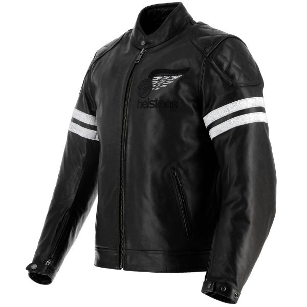 Blouson Moto Helstons Jake Speed Leather Black