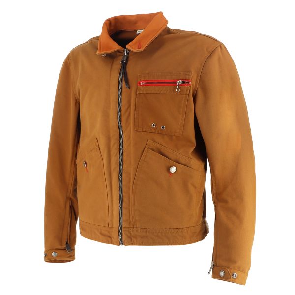 Blouson Moto Helstons James Canvas Kraft