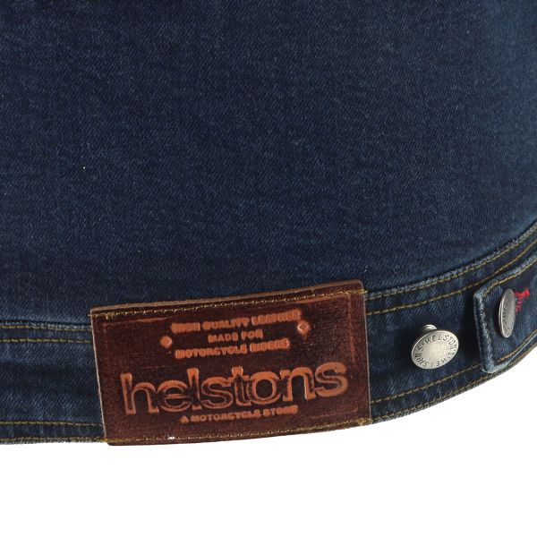 Helstons James Denim Bleu Dirty