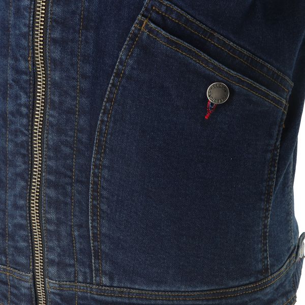 Helstons James Denim Bleu Dirty