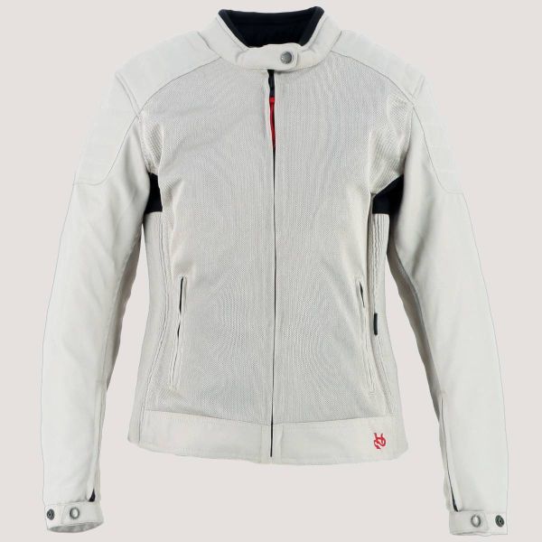 Blouson Moto Helstons Jody Air Mesh Silver