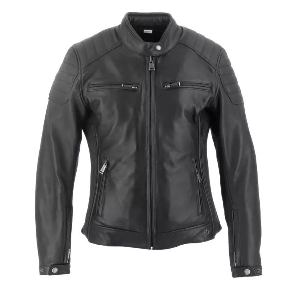 Blouson Moto Helstons Jody Leather Soft Black Blouson Moto Helstons Jody Leather Soft Black