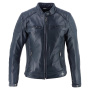 Blouson Moto Helstons Jody Leather Soft Blue