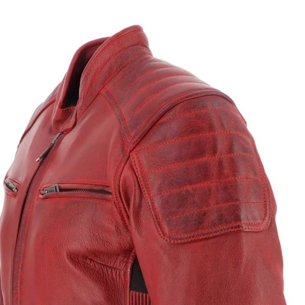 Helstons Jody Leather Soft Red