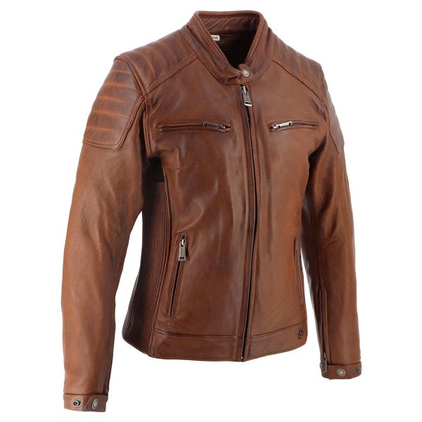 Helstons Jody Leather Soft Tan Ciré