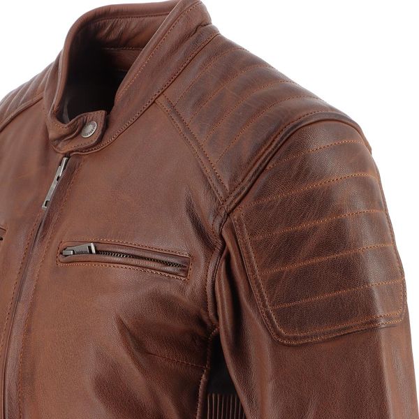 Helstons Jody Leather Soft Tan Ciré