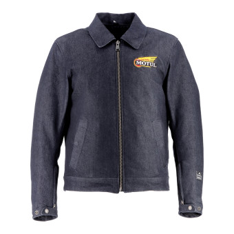 Blouson Moto Helstons Mecanic Motul Blue