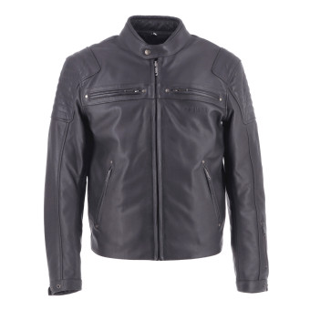 Blouson Moto Helstons Missile Leather Black Blouson Moto Helstons Missile Leather Black