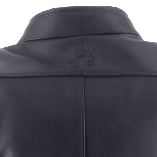 Helstons Missile Leather Black