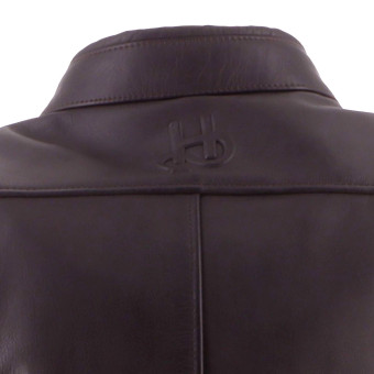 Helstons Missile Leather Brown