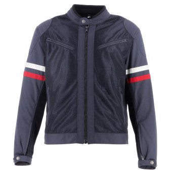 Blouson Moto Helstons Monaco Air Mesh Blue