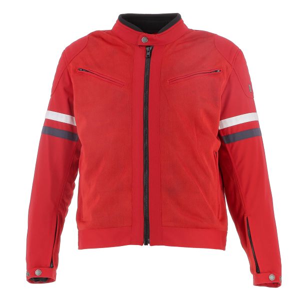 Blouson Moto Helstons Monaco Air Mesh Red