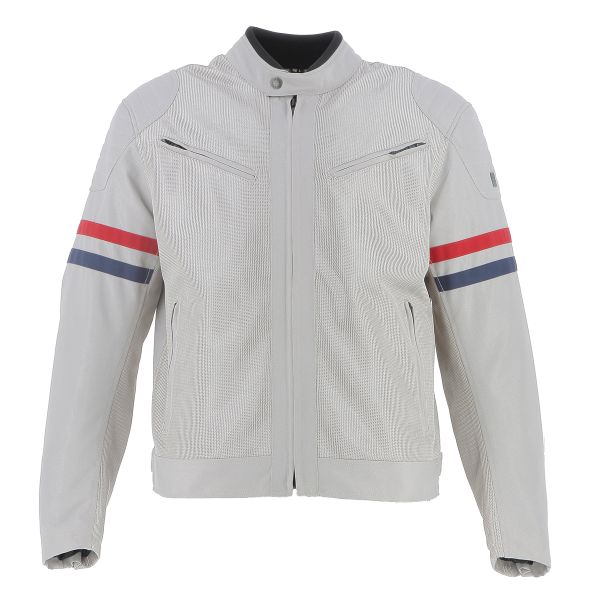 Blouson Moto Helstons Monaco Air Mesh Silver