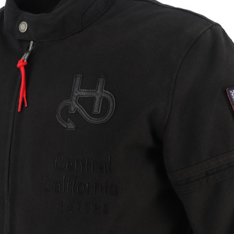 Helstons Nashville Canvas Noir