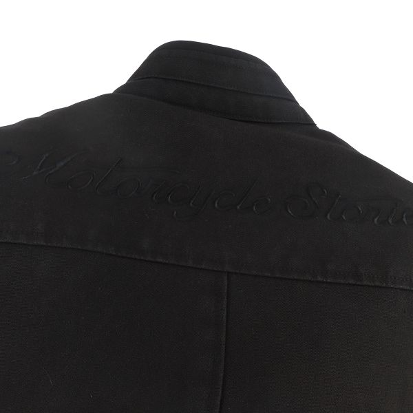 Helstons Nashville Canvas Noir