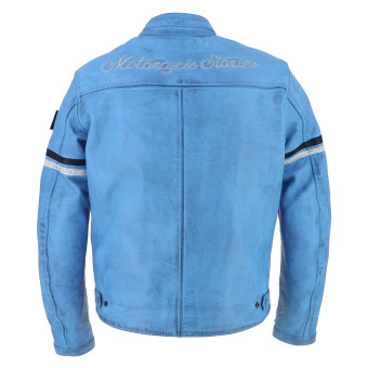 Helstons Nashville Leather Bleu Ciel