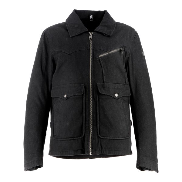 Blouson Moto Helstons Ontario Coton Cordura Black