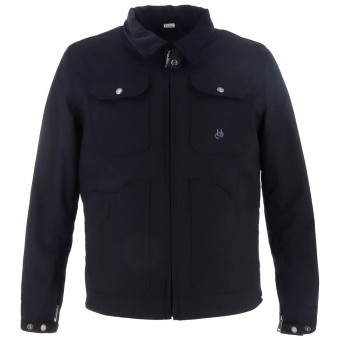 Blouson Moto Helstons Oregon Coton Canvas Black
