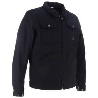 Helstons Oregon Coton Canvas Black
