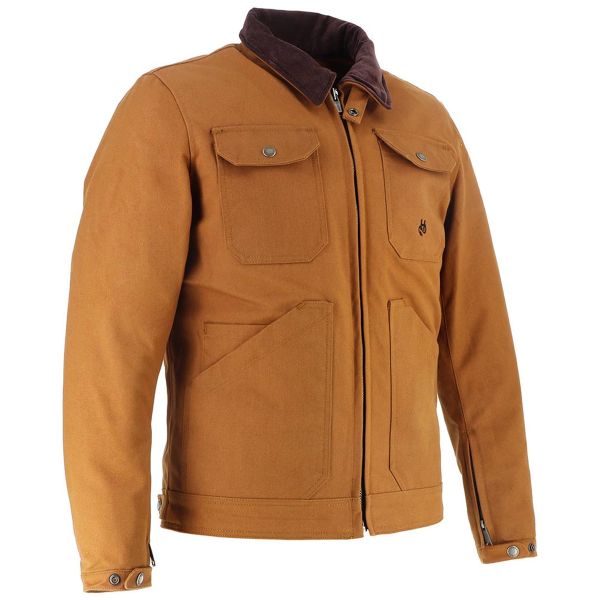 Helstons Oregon Coton Canvas Kraft