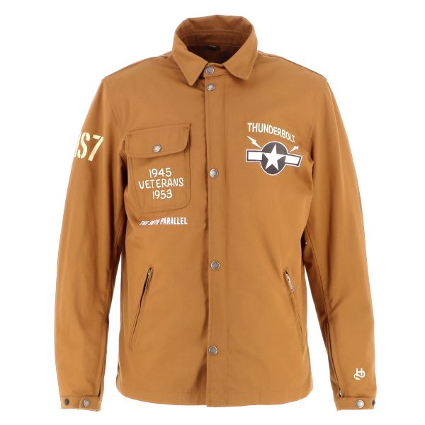 Blouson Moto Helstons Patriot Canvas Kraft