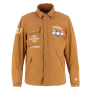 Blouson Moto Helstons Patriot Canvas Kraft