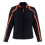 Blouson Moto Helstons Phoenix Air Mesh Noir Orange Beige