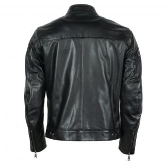 Helstons Race Leather Rag Black
