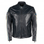 Blouson Moto Helstons Race Leather Rag Blue