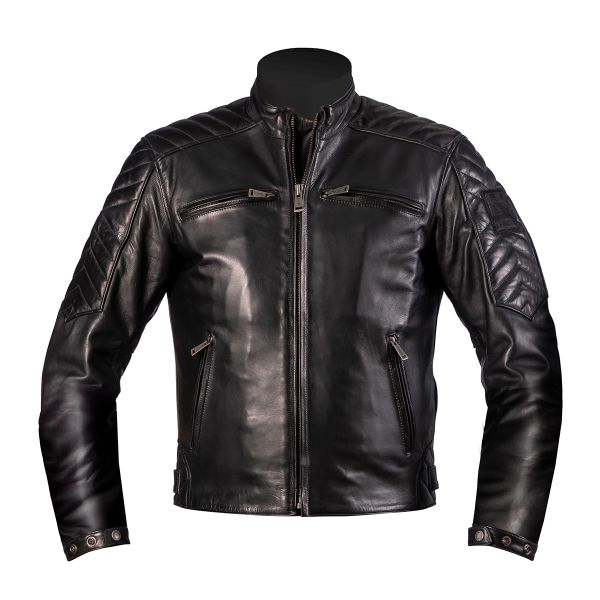 Blouson Moto Helstons Raft Rag Black
