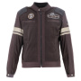 Blouson Moto Helstons Revolte Air Mesh Leather Brown