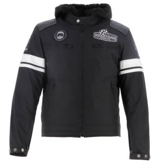 Blouson Moto Helstons Revolte Leather Black