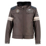 Blouson Moto Helstons Revolte Leather Brown