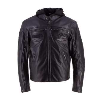 Blouson Moto Helstons Rival Leather Brown