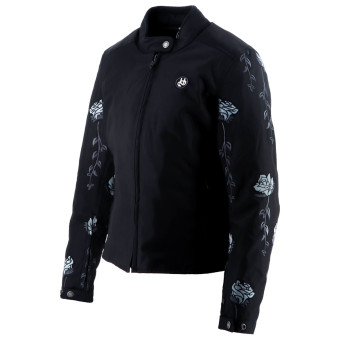 Blouson Moto Helstons Rosa Black