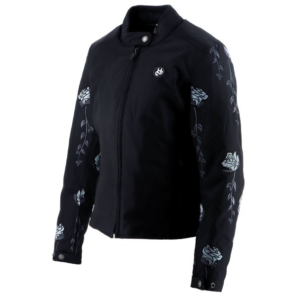 Blouson Moto Helstons Rosa Black Blouson Moto Helstons Rosa Black