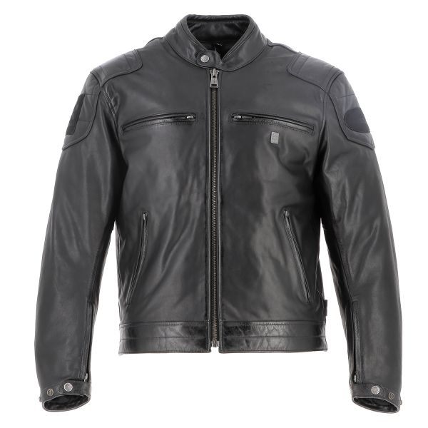 Blouson Moto Helstons Sonora Leather Buffalo Black