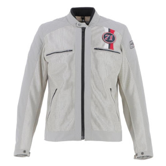 Blouson Moto Helstons Stinger Air Mesh Grey