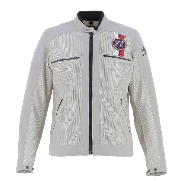 Blouson Moto Helstons Stinger Air Mesh Silver Blouson Moto Helstons Stinger Air Mesh Silver