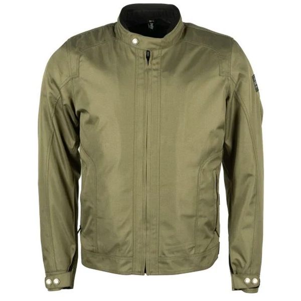 Blouson Moto Helstons Stoner Textile Green