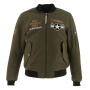 Blouson Moto Helstons Tiger Canvas Kaki
