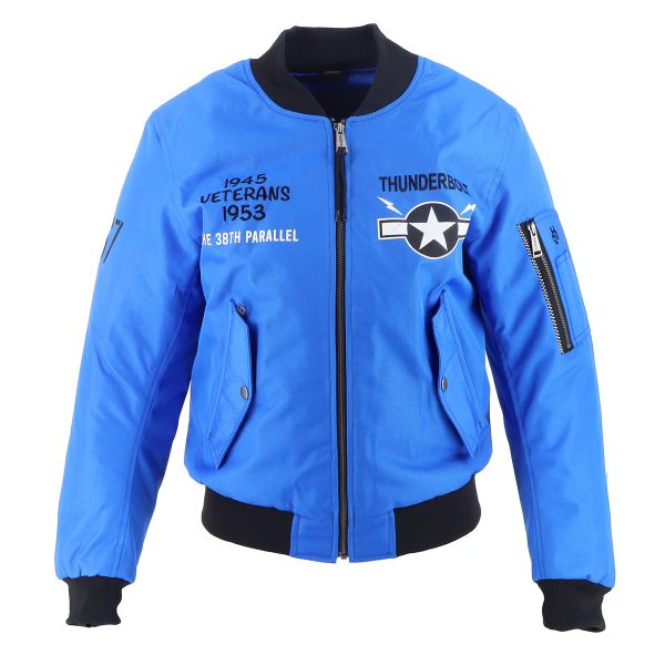 Blouson Moto Helstons Tigresse Technique Bleu